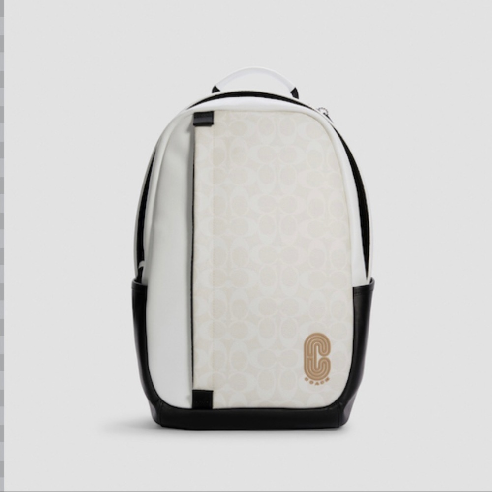 Coach (chalk & black) backpack